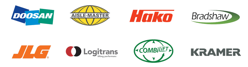 Warehouse Equipment Brand Logos